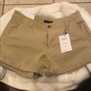 Khaki shorts